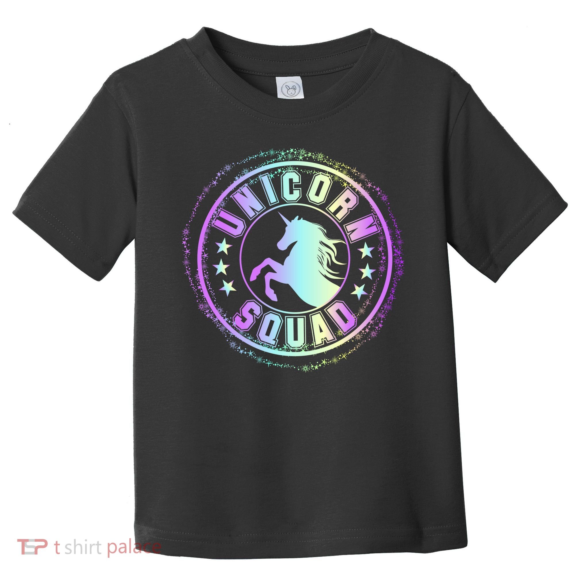 Unicorn Squad Holographic Toddler T-Shirt