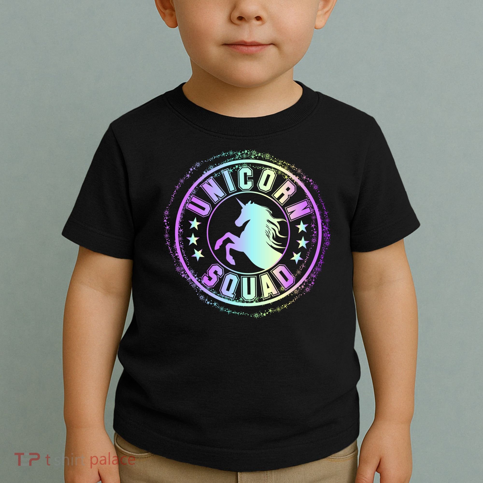 Unicorn Squad Holographic Toddler T-Shirt