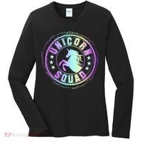 Unicorn Squad Holographic Women's Long Sleeve Shirt thumb 0