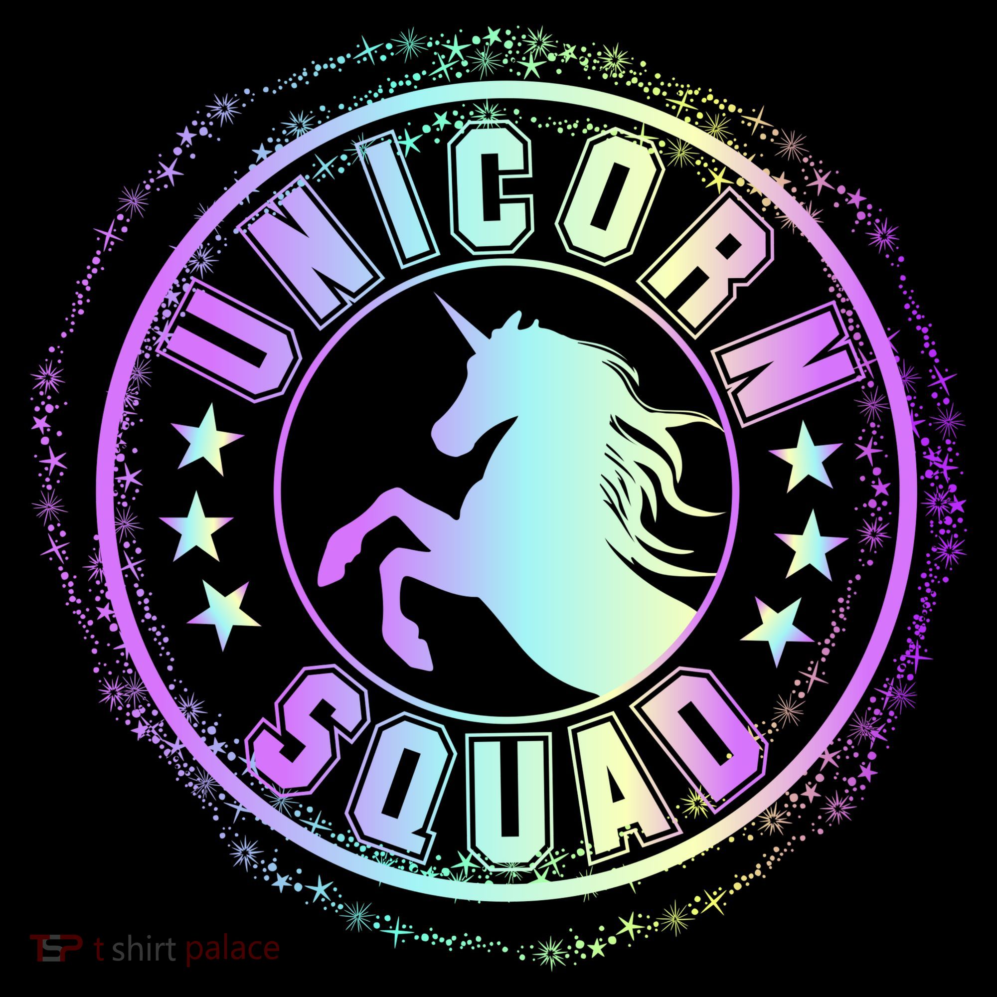 Unicorn Squad Holographic Women's Long Sleeve Shirt