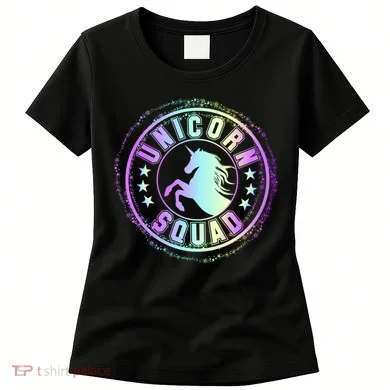 Unicorn Squad Holographic Women's T-Shirt