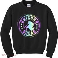 Unicorn Squad Holographic Kids Sweatshirt thumb 0