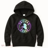 Unicorn Squad Holographic Kids Hoodie thumb 0
