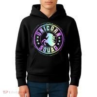 Unicorn Squad Holographic Kids Hoodie thumb 4