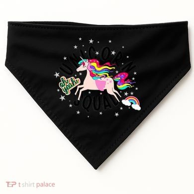 Unicorn Squad Oh Yeah USA-Made Doggie Bandana