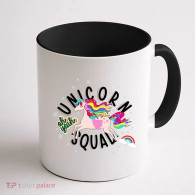 Unicorn Squad Oh Yeah Coffee Mug back