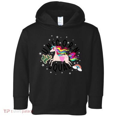 Unicorn Squad Oh Yeah Toddler Hoodie