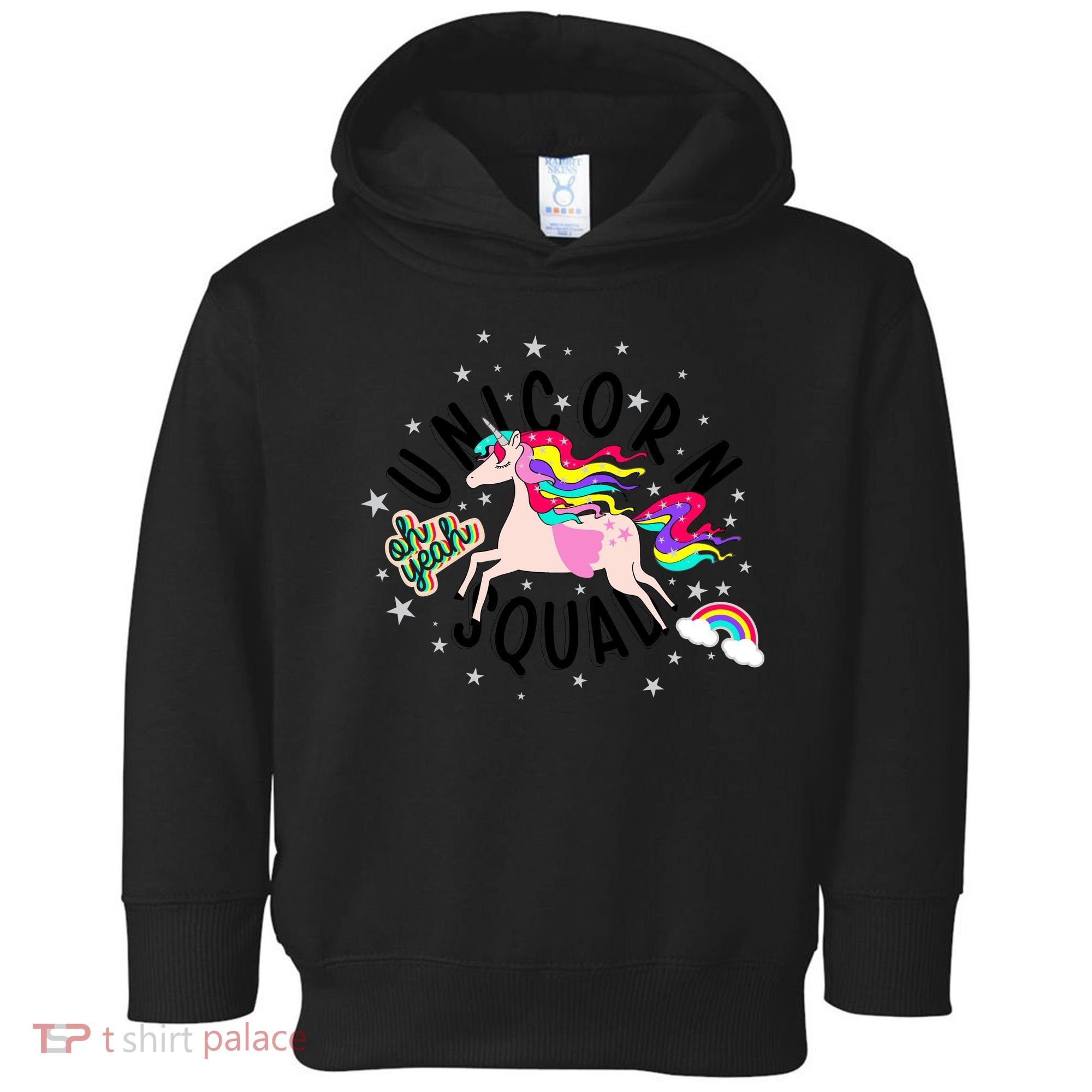 Unicorn Squad Oh Yeah Toddler Hoodie