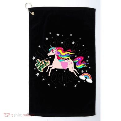 Unicorn Squad Oh Yeah Golf Towel
