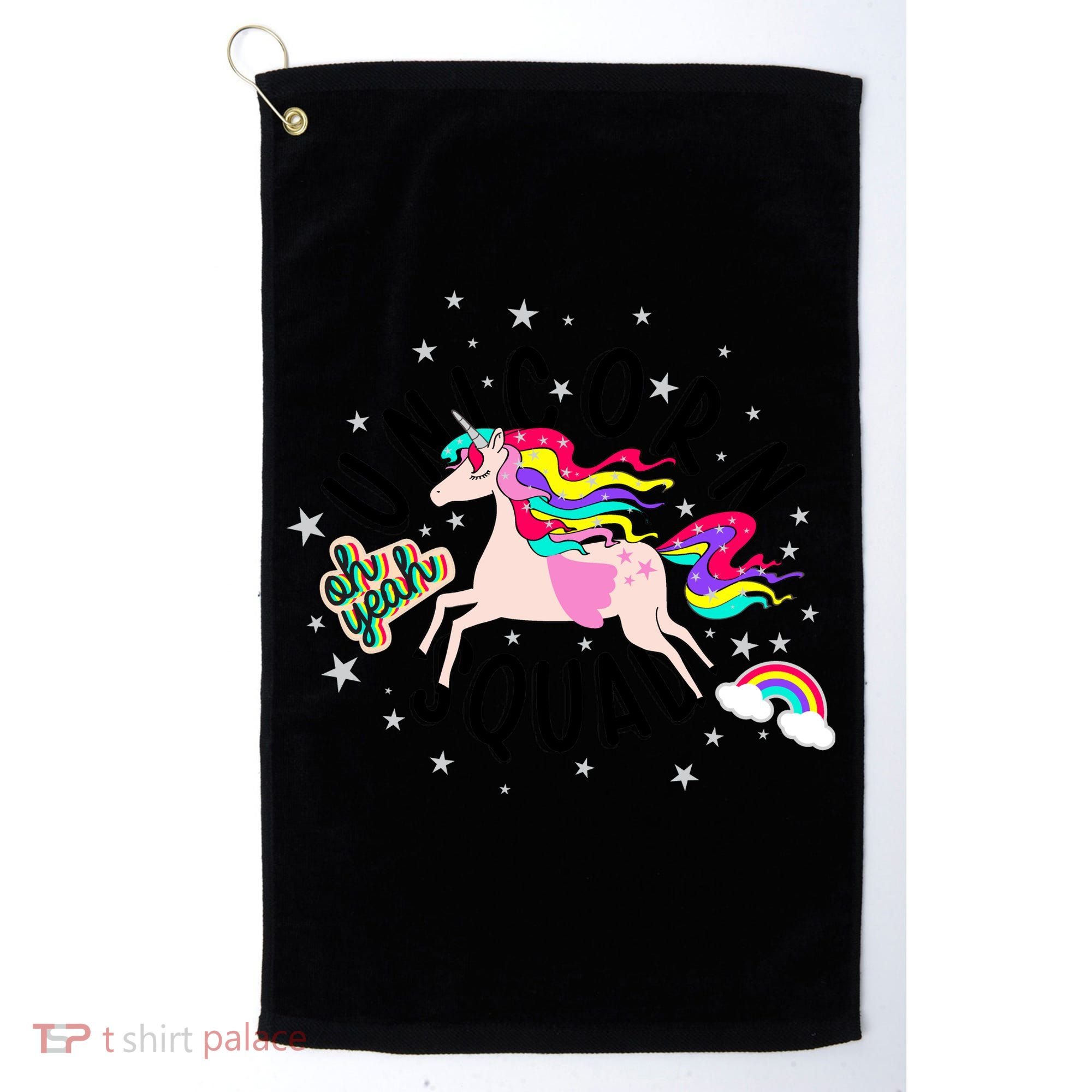 Unicorn Squad Oh Yeah Golf Towel
