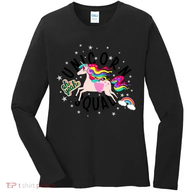 Unicorn Squad Oh Yeah Women's Long Sleeve Shirt