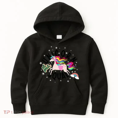 Unicorn Squad Oh Yeah Kids Hoodie