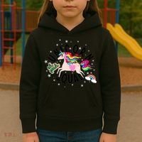 Unicorn Squad Oh Yeah Kids Hoodie thumb 3