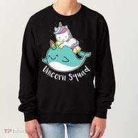 Unicorn Squad Whale Women's Sweatshirt thumb 0