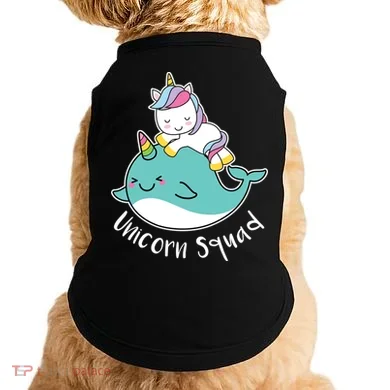 Unicorn Squad Whale Doggie Tank