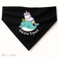 Unicorn Squad Whale USA-Made Doggie Bandana thumb 0