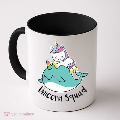 Unicorn Squad Whale Coffee Mug