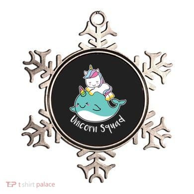 Unicorn Squad Whale Ornament
