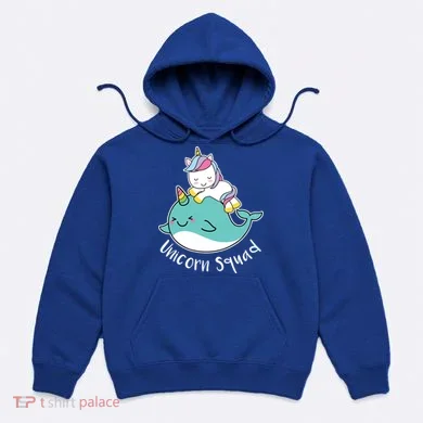 Unicorn Squad Whale Hoodie