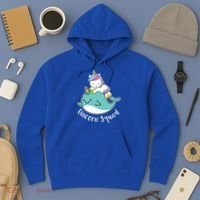 Unicorn Squad Whale Hoodie thumb 3