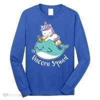Unicorn Squad Whale Long Sleeve Shirt thumb 0