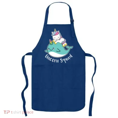 Unicorn Squad Whale Apron