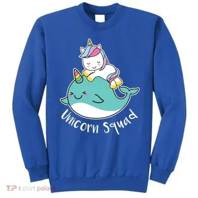 Unicorn Squad Whale Sweatshirt