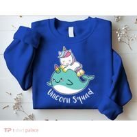 Unicorn Squad Whale Sweatshirt thumb 2