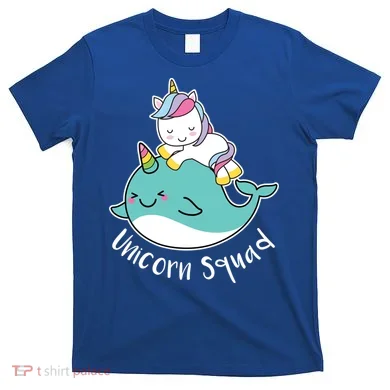 Unicorn Squad Whale T-Shirt