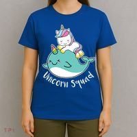 Unicorn Squad Whale T-Shirt thumb 4