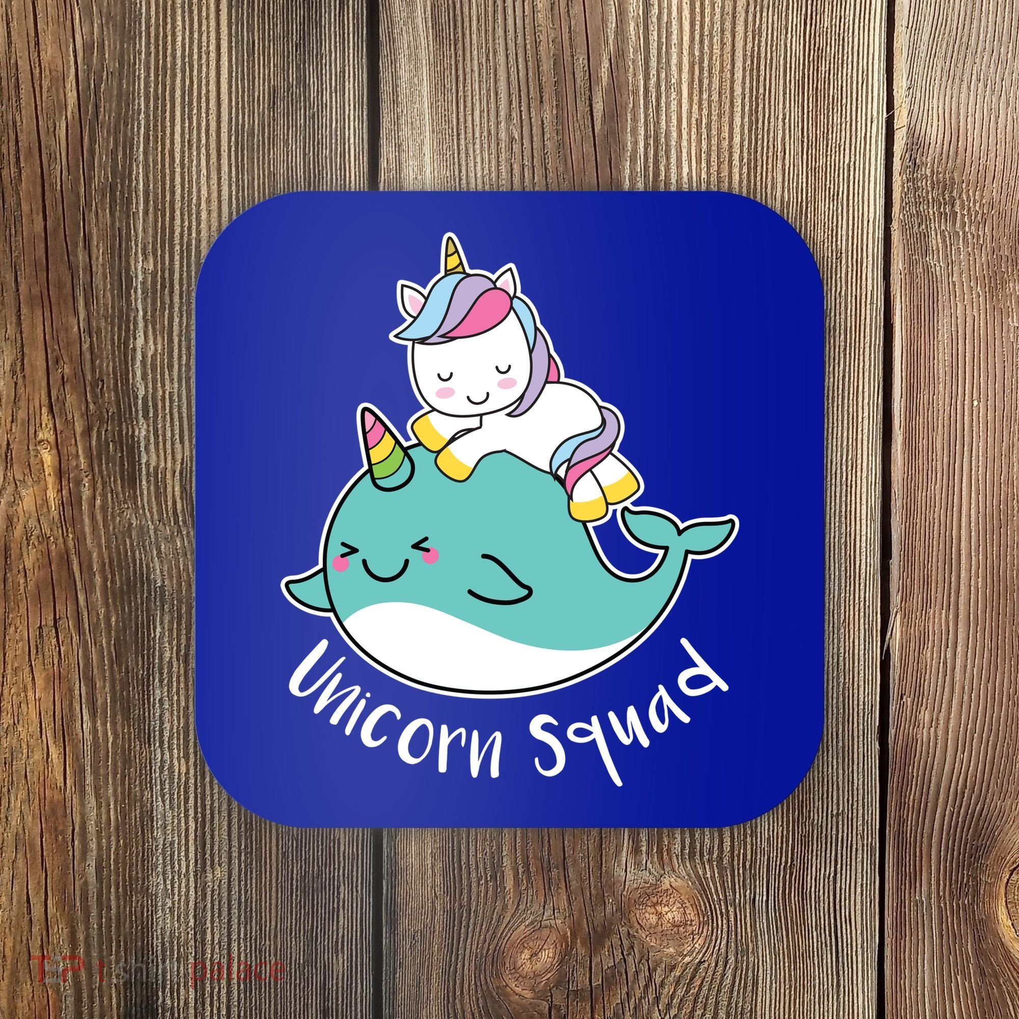 Unicorn Squad Whale Coaster