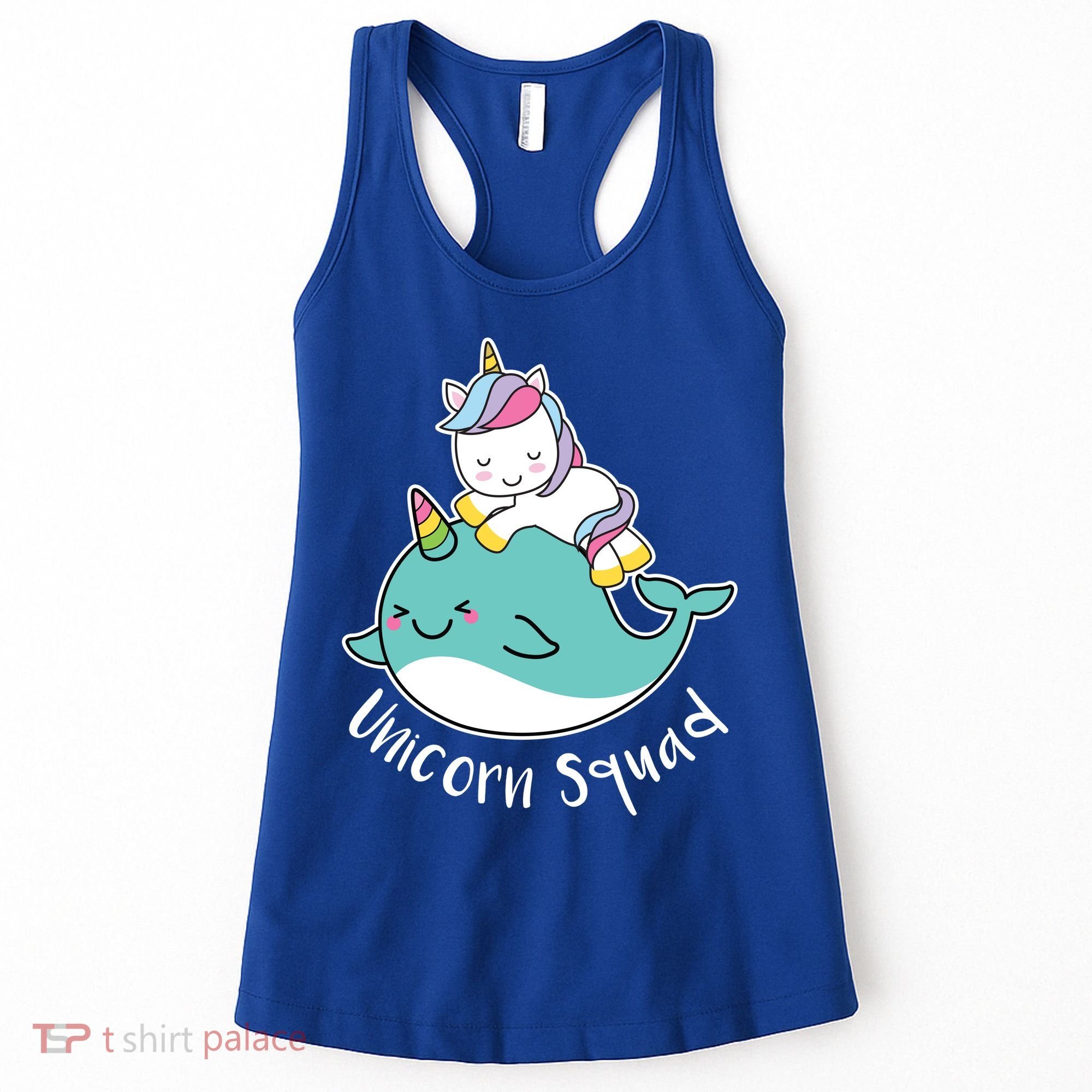 Unicorn Squad Whale Women's Tank Top