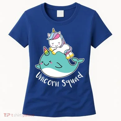 Unicorn Squad Whale Women's T-Shirt