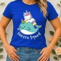 Unicorn Squad Whale Women's T-Shirt thumb 2