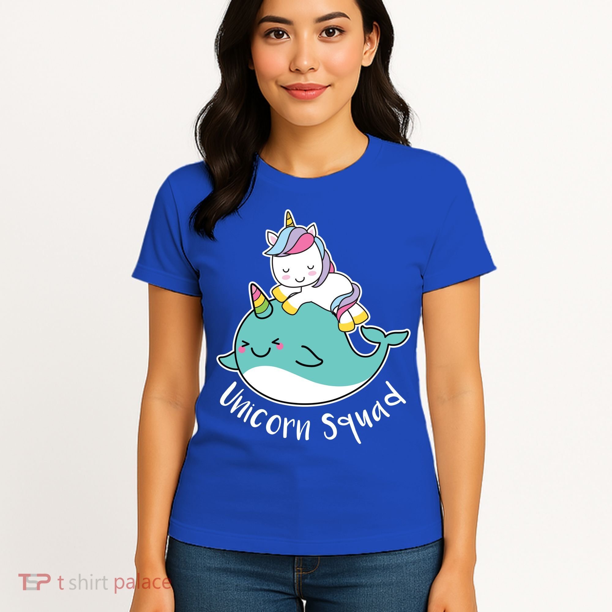 Unicorn Squad Whale Women's T-Shirt