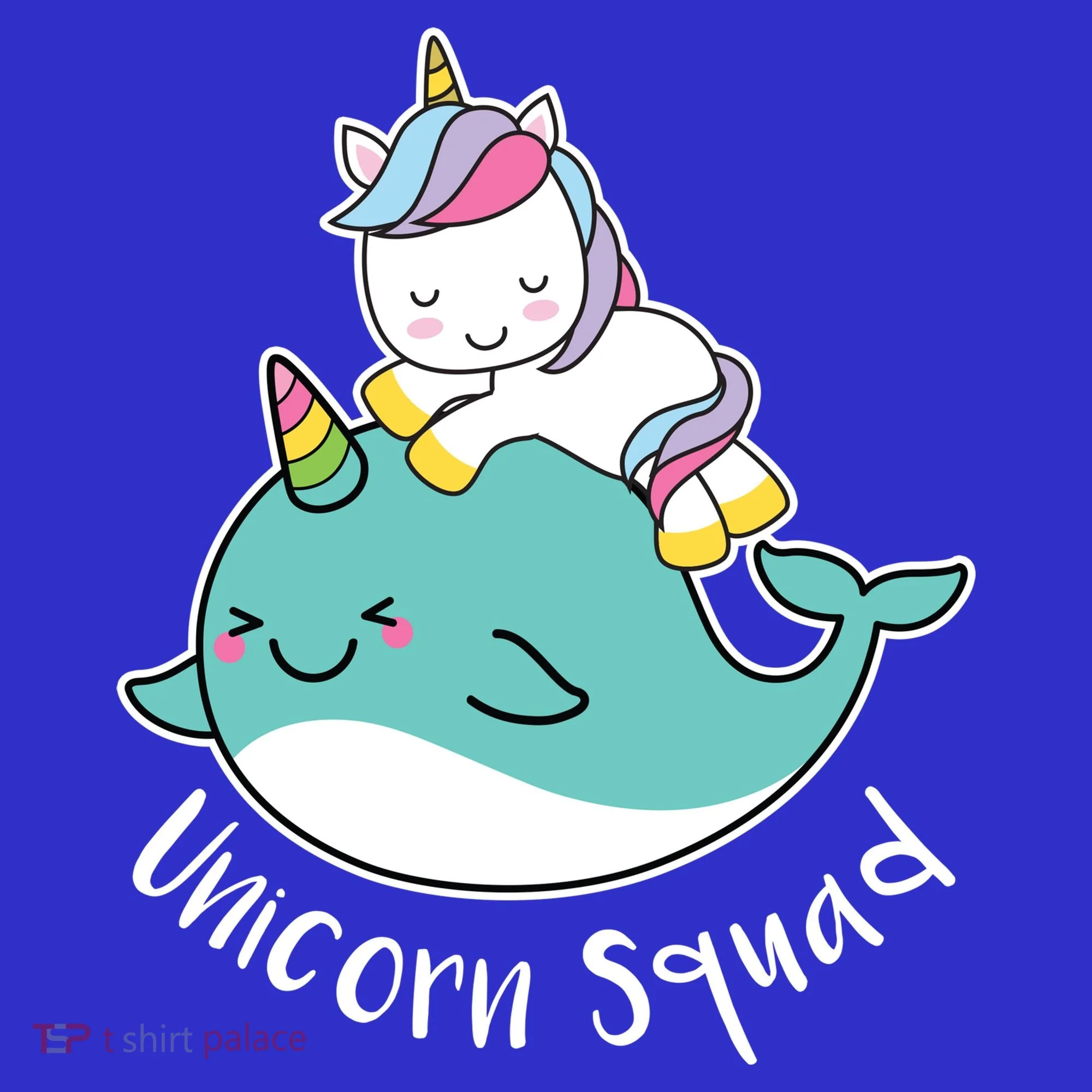 Unicorn Squad Whale Women's T-Shirt