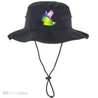 Unicorn Surfing On the Rainbow Bucket Hat thumb 0