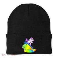 Unicorn Surfing On the Rainbow Beanie thumb 0