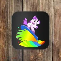 Unicorn Surfing On the Rainbow Coaster thumb 0