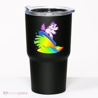 Unicorn Surfing On the Rainbow Tumbler thumb 0