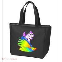 Unicorn Surfing On the Rainbow Tote Bag thumb 3