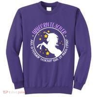 Unicorn Teacher Just A Regular Teacher But So Much Cooler Sweatshirt thumb 0