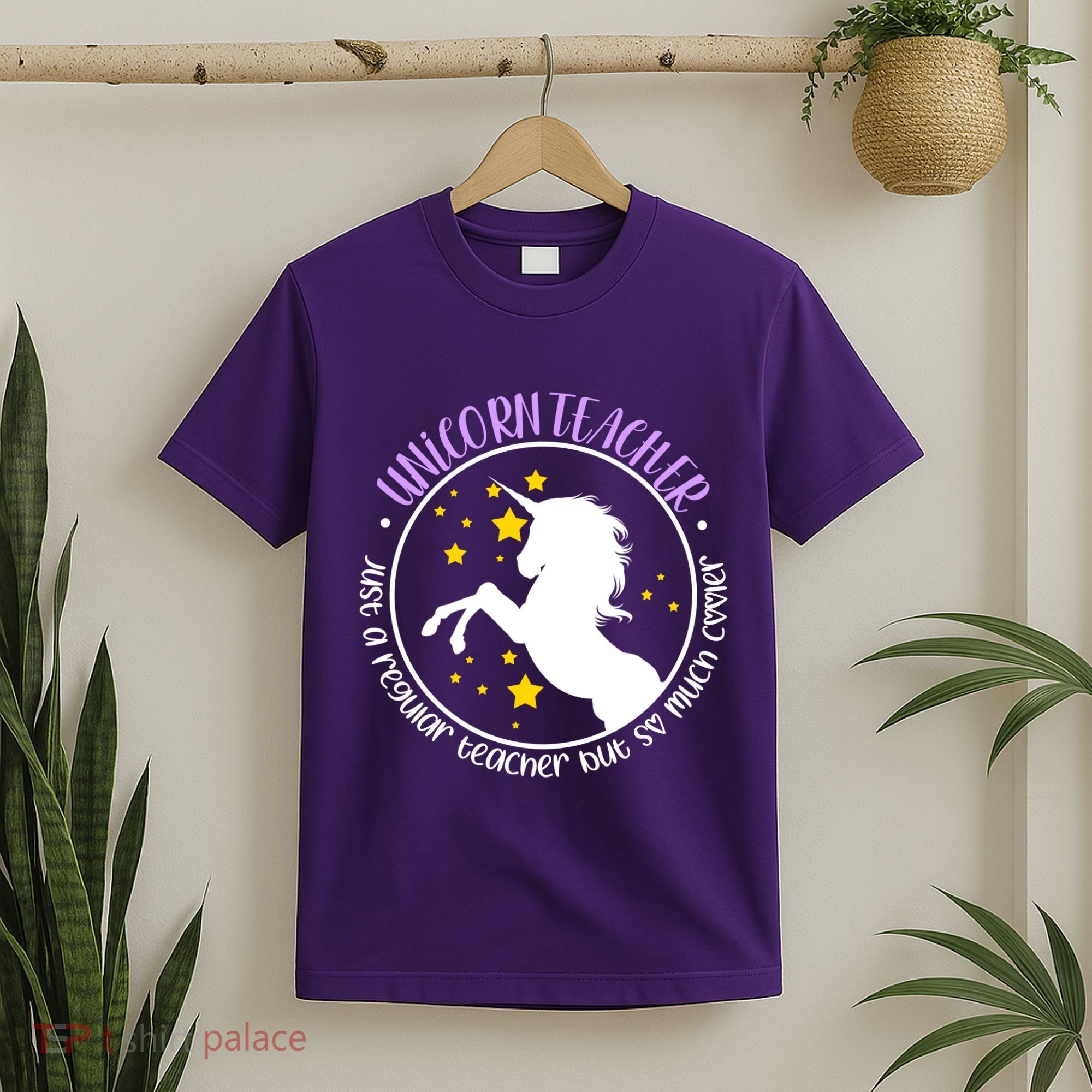 Unicorn Teacher Just A Regular Teacher But So Much Cooler T-Shirt