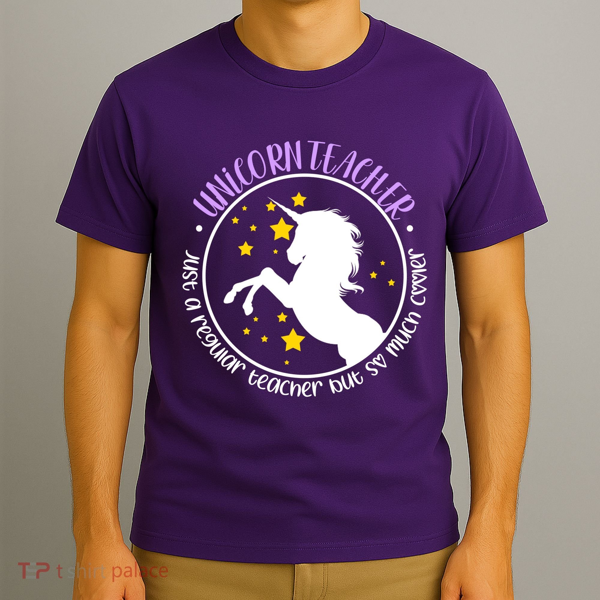 Unicorn Teacher Just A Regular Teacher But So Much Cooler T-Shirt