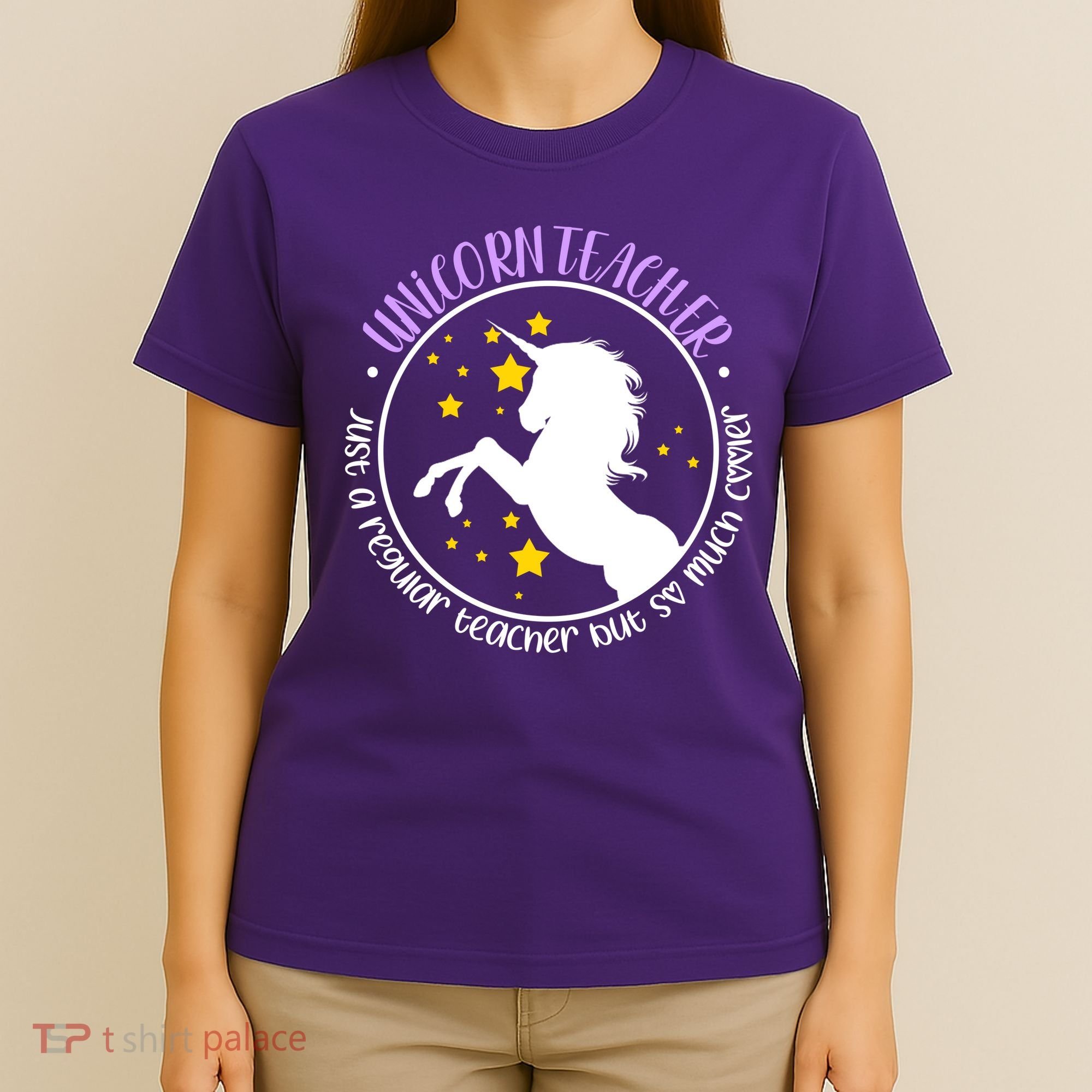 Unicorn Teacher Just A Regular Teacher But So Much Cooler T-Shirt