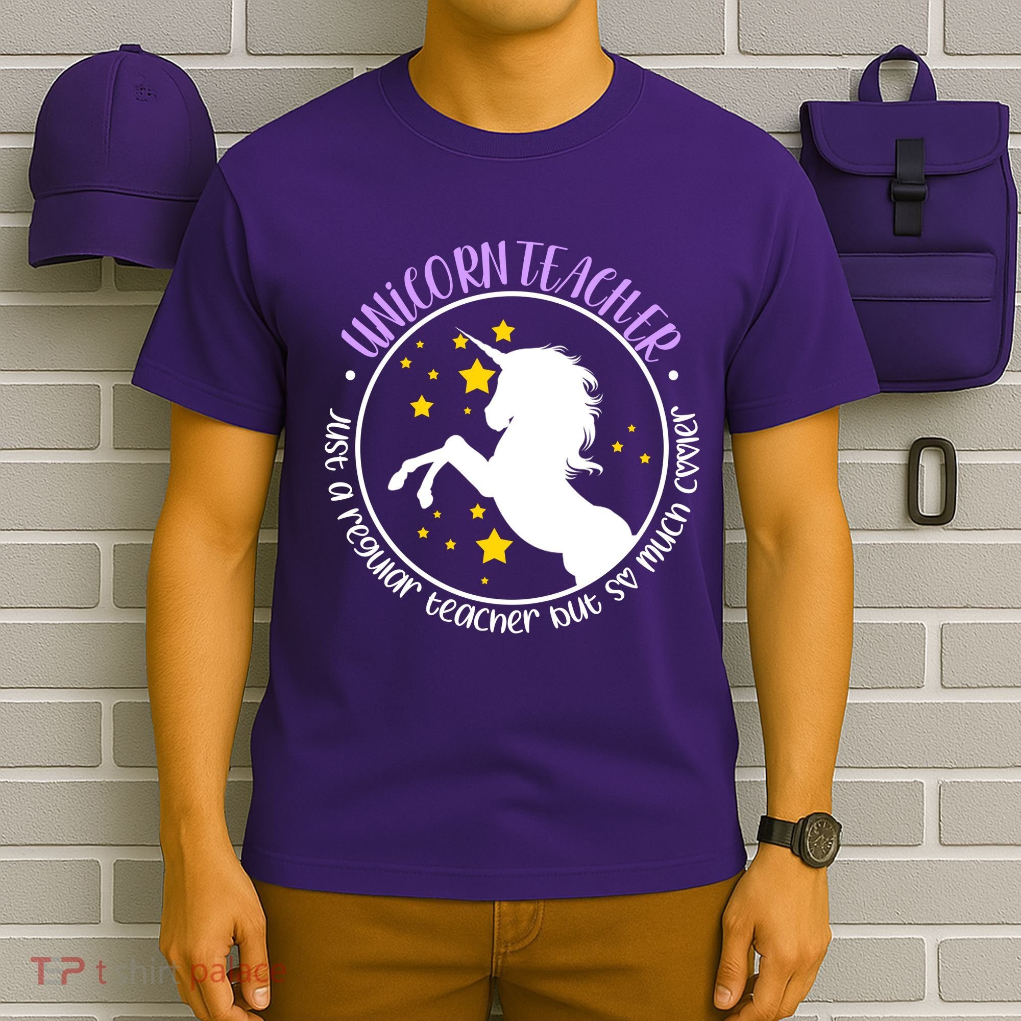 Unicorn Teacher Just A Regular Teacher But So Much Cooler T-Shirt