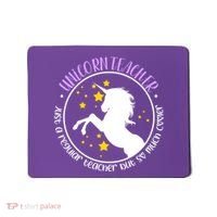 Unicorn Teacher Just A Regular Teacher But So Much Cooler Mousepad thumb 0