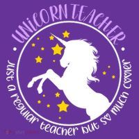 Unicorn Teacher Just A Regular Teacher But So Much Cooler Mousepad thumb 1