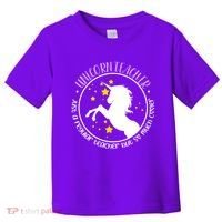 Unicorn Teacher Just A Regular Teacher But So Much Cooler Toddler T-Shirt thumb 0