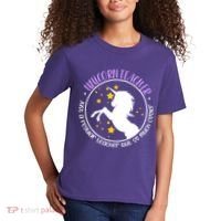 Unicorn Teacher Just A Regular Teacher But So Much Cooler Kids T-Shirt thumb 2